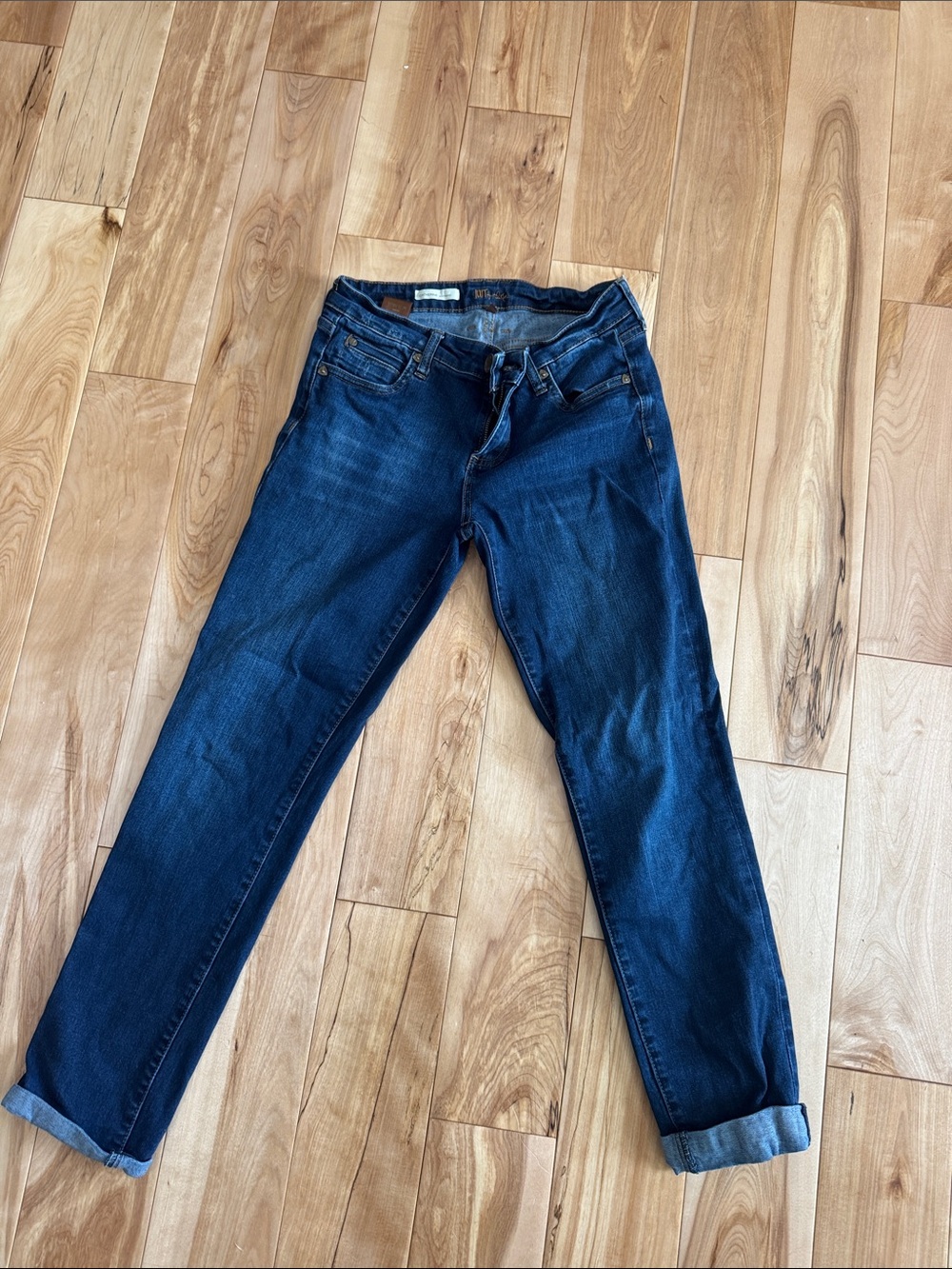 Kut Women's Dark Blue Slim Straight Jeans